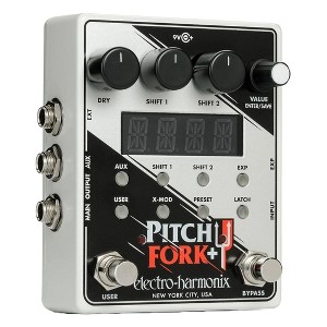 Electro-Harmonix Pitch Fork Plus Polyphonic Pitch Shifter Pedal for Guitar - 1 of 4