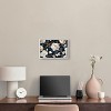 Art Remedy Navy Elegance Floral Elegant realistic Floral Wall Art Framed - 2 of 4