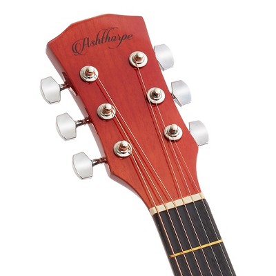 41-Inch Natural Linden Wood Beginner Acoustic Guitar Kit