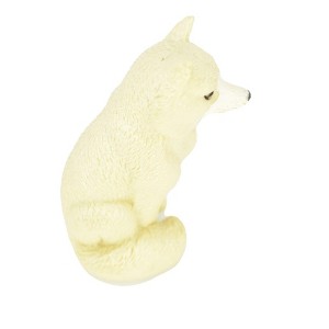 Collectible Wildlife Gifts | Fox, Arctic, White, Plastic Animal,  Toy,  Realistic Figure,  Model,   Gift,   2"   F1102 B203 - 1 of 4