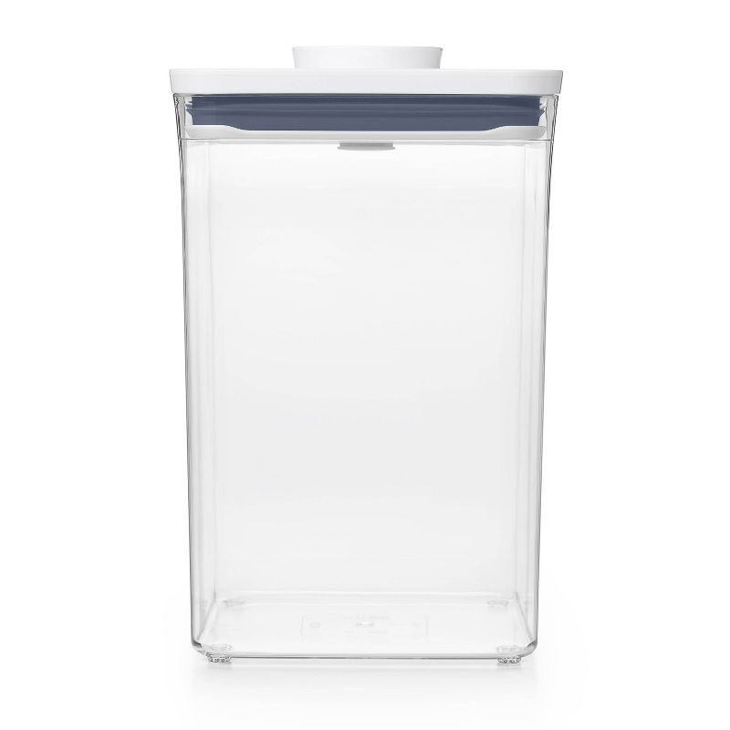 OXO POP 4.4qt Plastic Big Square Airtight Food Storage Container Clear, 4 of 12