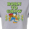 Women's - Garfield - Born To Grow Cropped Graphic T-Shirt - 2 of 4