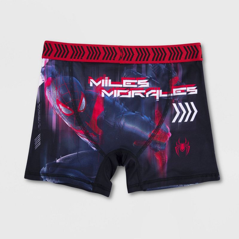 Boys' Spider-Man: Miles Morales 4pk Underwear, 2 of 6