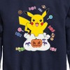 Boys' - Pokémon - Gotta Eat Em All Graphic Long Sleeve Fleece Sweatshirt - 2 of 4