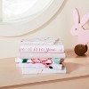 Flannel Baby Blanket in Bloom - Pink - 4pk - Cloud Island™ - 2 of 3