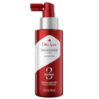 Old Spice Thickening System Treatment for Men Infused with Castor Oil - 3.7 fl oz