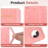 Generic Passport Holder for Travel Women Men - Passport Cover Wallet with Airtag Slot - 3 of 4