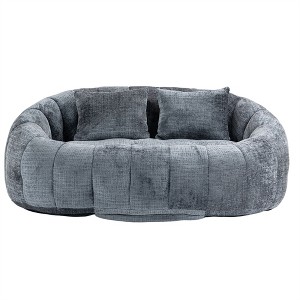 Tramull Bean Bag Chair for Adults & Kids, High-Back Lounger for Living Room, Bedroom, Gaming - 1 of 4