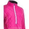 Women's Wo’s Troon Warm and Windproof Hybrid Half-Zip Jacket - Abacus Sportswear US - 3 of 3