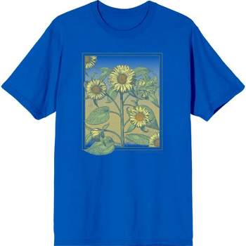 Natural World Sunflower Frame Men's Short Sleeve Tee