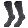 Winter Socks for Men 3 Pairs, Seamless Toe Reinforced Heel Shoe Size 8-11.5 - 3 of 4