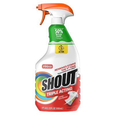 Shout Triple-Acting Stain Remover Spray - Thumbnail 3