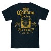 Corona Extra Front and Back Print T-Shirt - Denim Black Heather - 2 of 4
