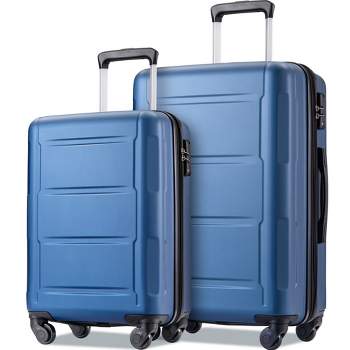 2 PCS Expanable Luggage Set, Hardside Spinner Suitcase with TSA Lock-ModernLuxe