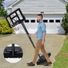 DSVIMOY Basketball Hoop with Height  Adjustable, Portable Basketball Goal System with Stable Base and Wheels, Black, 44"*28"*120" - 4 of 4