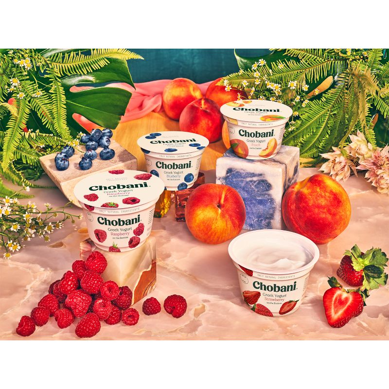 Chobani Mixed Berry on the Bottom Low-Fat Vanilla Greek Yogurt - 4ct/5.3oz Cups, 6 of 14