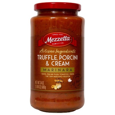 Mezzetta Truffle and Porcini and Creama marinara - 25oz