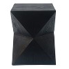 MAYEERTY Full Size Loft Metal&MDF Bed with Desk and Shelf, Black - 3 of 4