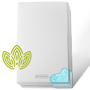 Modera Baby Organic Cotton 2 Stage Lightweight Baby Crib Mattress - 52"x27x4" - 1 of 4