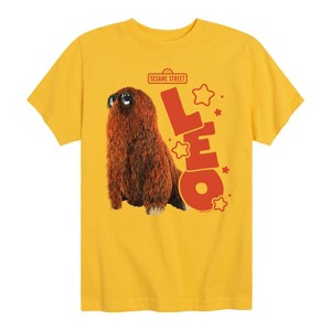 Boys' - Sesame Street - Leo Snuffleupagus Short Sleeve Graphic T-Shirt - 1 of 4