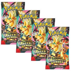 Pokemon ME2.5 Ascended Heroes | 4 Booster-Pack Set : Target