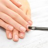 Unique Bargains Flat-mouthed Nail Painting Brushes for Polish Painting Home DIY Clear Brown 1 Pc - 2 of 4