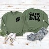 Simply Sage Market Women's Graphic Sweatshirt Game Day Football Front and Back Design - 2 of 4