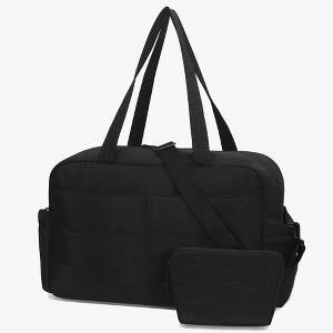 Hynes Eagle 31L Travel Duffel Bag – Lightweight Water-Resistant Gym & Weekender Bag with Laptop Sleeve, Crossbody Strap & Shoe Pocket - 1 of 4