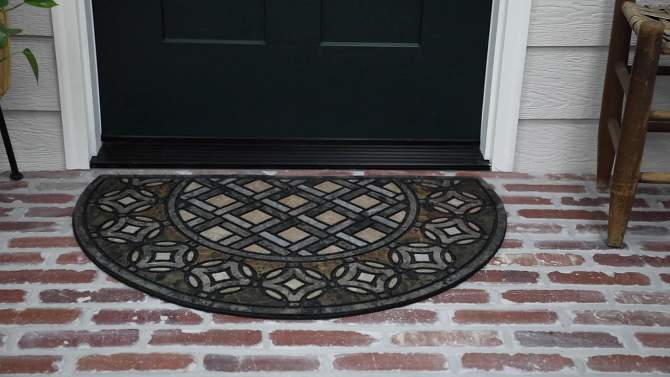 1&#39;11&#34;x2&#39;11&#34; Doorscapes Estate Mat Deco Tile Slice Assorted Brown - Mohawk, 2 of 6, play video