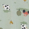 Carter's Just One You® Baby Boys' Cow Farm Sleep N' Play - Green - image 2 of 3