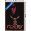 Trends International NBA Youngboy - Holy Framed Wall Poster Prints - 3 of 4