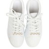 Unique Bargains Heart Faux Pearl Shoelace Charms 1 Pair - 2 of 4