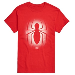 Men's - Marvel - Spider-Man Spray Paint Logo Short Sleeve Graphic T-Shirt - 1 of 3