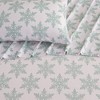 100% Turkish Cotton Classic Printed Flannel Sheet Set - Isla Jade - 3 of 4