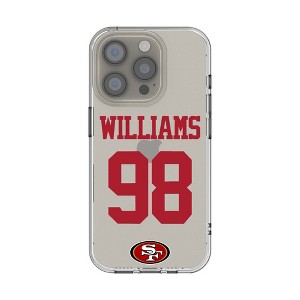 NFL San Francisco 49ers Players Game Tactic Clear Cell Phone Case for Apple iPhone - 1 of 4
