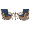 UPTIOT Bautram 2 - Person Outdoor Seating Group with Cushions - 2 of 4