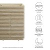 Modway Render 24 inch Faux Travertine Bathroom Vanity Cabinet (Sink Not Included) by Modway - 2 of 4