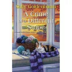 A Crime of a Different Stripe - (Seaside Knitters Society) by Sally Goldenbaum