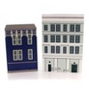 Cat's Meow Village 6.0 Inch Lady Iris & Andrews Hotel Painted Ladies Retired Set/2 Village Buildings - 2 of 2