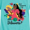 Girls' - Disney - Did Someone Say Flowers Fitted Short Sleeve Graphic T-Shirt - 2 of 4