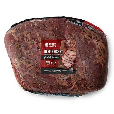 Morton's of Omaha USDA Choice Salt & Pepper Beef Brisket - 2.33-5lbs - price per lb