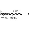 Prime-Line 7/32 in. X 3.75 in. L Steel Step Drill Bit Straight Shank 1 pc - 2 of 2
