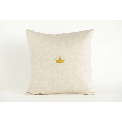 Disney Princess X POPSUGAR Crown Decor Pillow