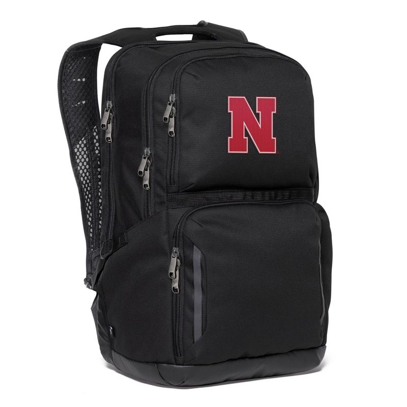 NCAA Nebraska Cornhuskers 17&#34; MVP Backpack - Black, 1 of 4