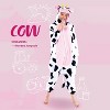 Joyfy Adults Pajama, Halloween Animal Hooded Jumpsuit Costume, Cow Pajama Outfit for Halloween Dress Up Party - 2 of 4
