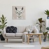 Stupell Industries Happy Alpaca Glasses Portrait, 30" x 30" - 2 of 4