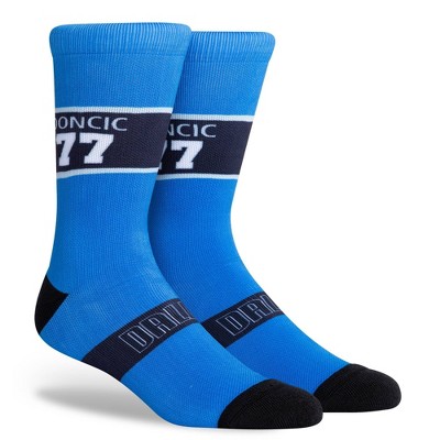  NBA Dallas Mavericks Hi-Wire Crew Socks - L 