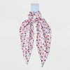 Americana Cherry and Star Print Hair Twister with Tails - Red/White/Blue - 2 of 3