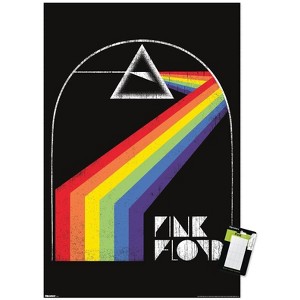 Trends International Pink Floyd - The Dark Side Of The Moon Illustration Variant Unframed Wall Poster Prints - 1 of 4