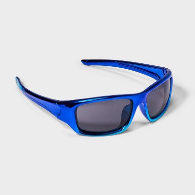 Boys&#39; Sport Wrap Sunglasses - art class&#8482; Blue